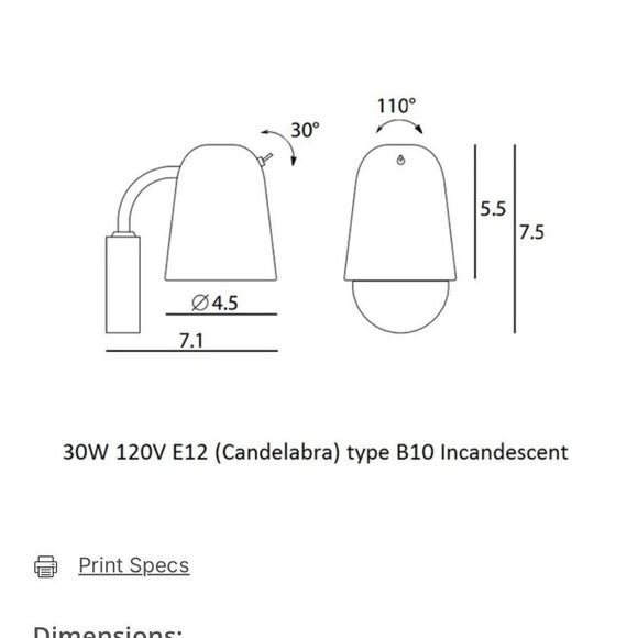 Seed design Dobi White/ Sand Gold Wall Scones - Picture 12 of 13